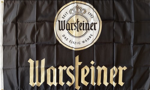 Warsteiner flag beer pilsener - warsteiner,