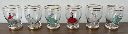 Vintage set retro victorian - set,