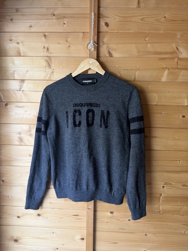 Dsquared2 icon jumper grey - icon,