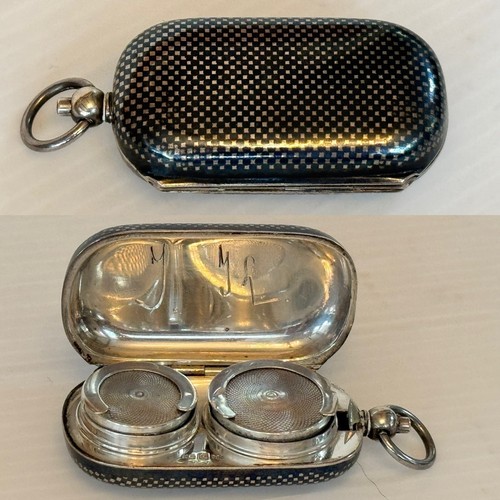Antique solid silver niello - solid,