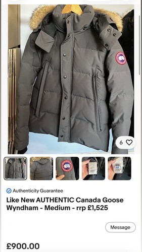 Canada goose men puffer - canada,