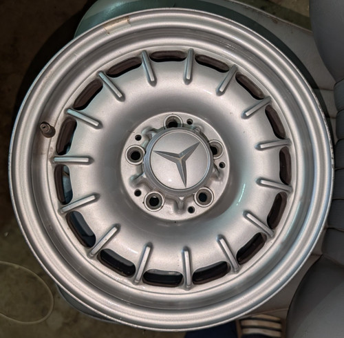 Mercedes r107 alloy wheel - wheel, rim