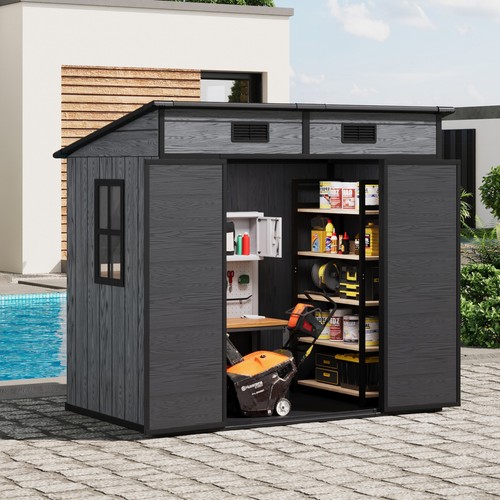 Plastic garden storage - garden,