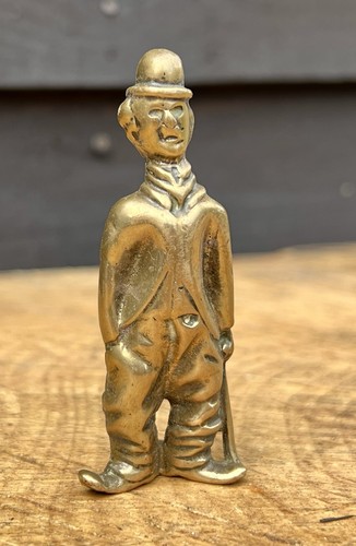 Vintage brass charlie chaplin - charlie,
