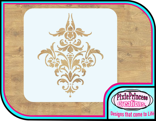 Damask pattern repeating - pattern,