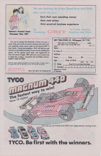 1982 tyco magnum 440 electric - 1982,