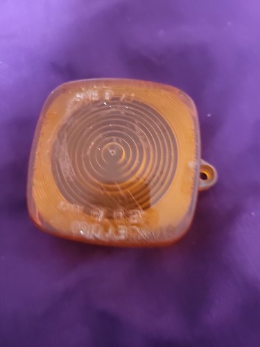 Indicator lens amber - indicator,