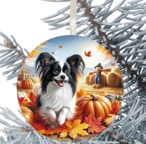 Papillon dog hanging - papillon, bauble