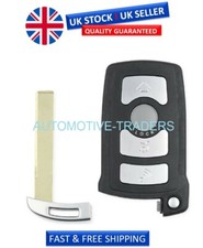 NEW 4 BUTTON FOB CASE FOR BMW 7 SERIES E65 E66 E67 E68 REMOTE KEY + LOGO  A112