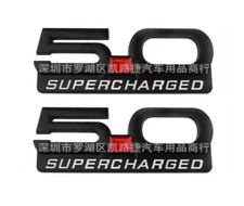 2pcs Black&Red 5.0