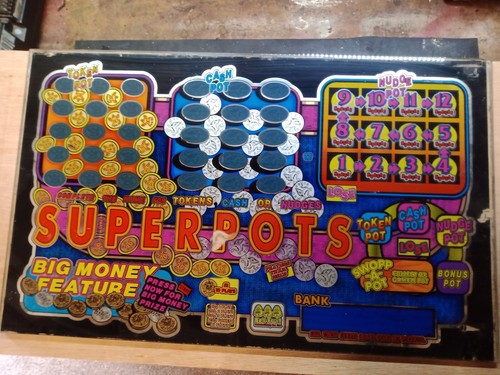 Vintage fruit machine front - vintage,