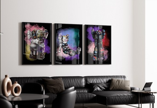 Set air brush paint - set,
