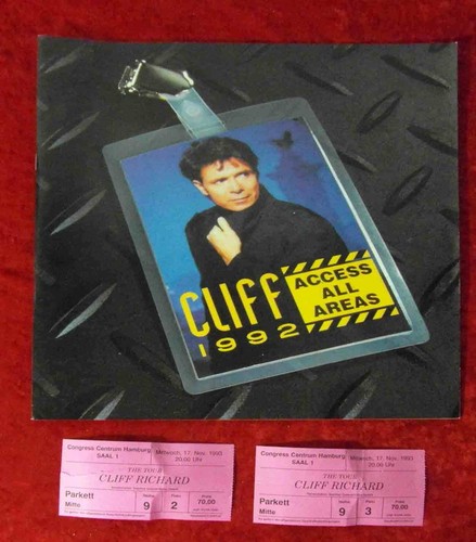 Tour programme cliff richard - programme,