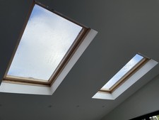 2 x VELUX PK10 Pine Centre