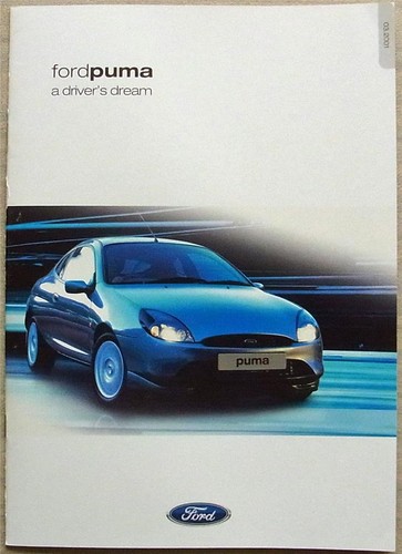 Ford puma car - puma, brochure