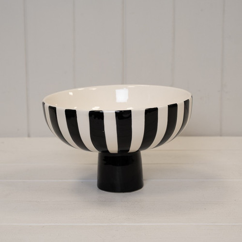 Ceramic fruit bowl black - fruit,