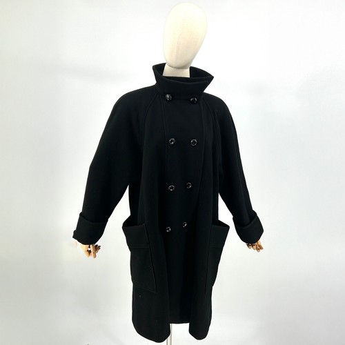 Vintage 80s black wool - vintage,
