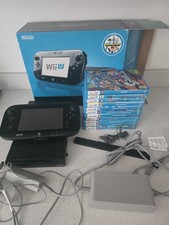 Nintendo Wii U Premium 32GB Boxed + 12 Games Mario Kart Splatoon Kirby Bundle