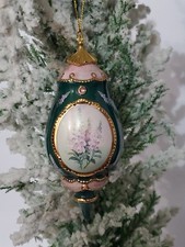 Bradford Editions Porcelain Lena Liu's Forever Flowers Ornament Foxglove