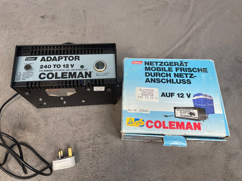 Coleman electrical coolbox - electrical,