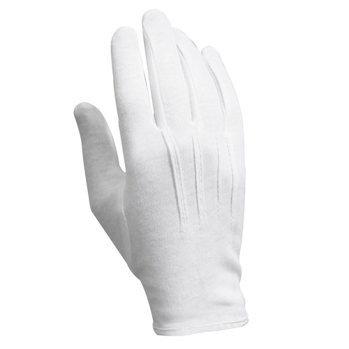 White waiter gloves serving - waiter,