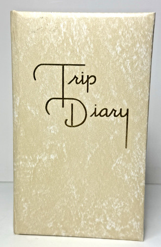 Vintage trip diary paper - trip,