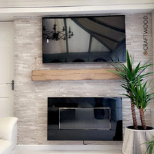 Fireplace solid oak - fireplace,