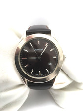 Accurist Mens 30 MT WR Date Leather Strap Watch MS440