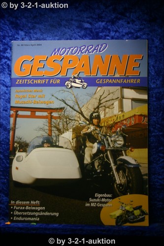 Motorcycle sidecars 80 - no.,