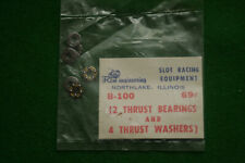 1/24 Slot Car chassis axle thrust bearings. Monogram Revell Cox Russkit Atlas