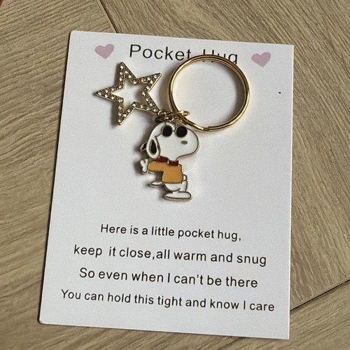 Snoopy retirement bag charm