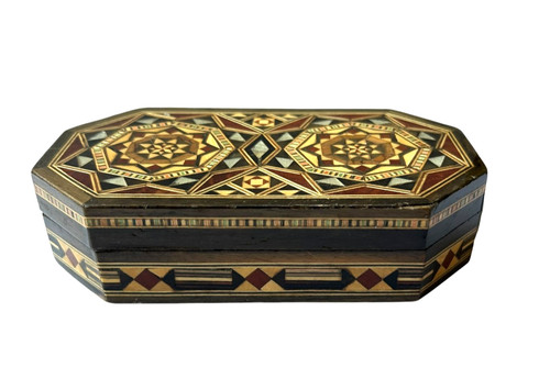 Vintage handmade mosaic inlay - handmade,