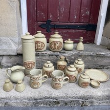 Vintage tremar pottery jars - tremar,
