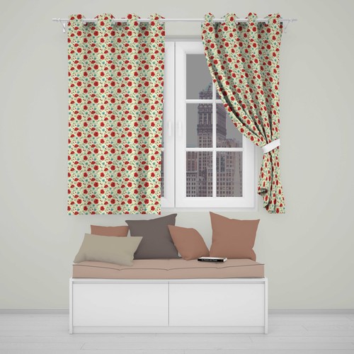 Blackout eyelet curtains - blackout,