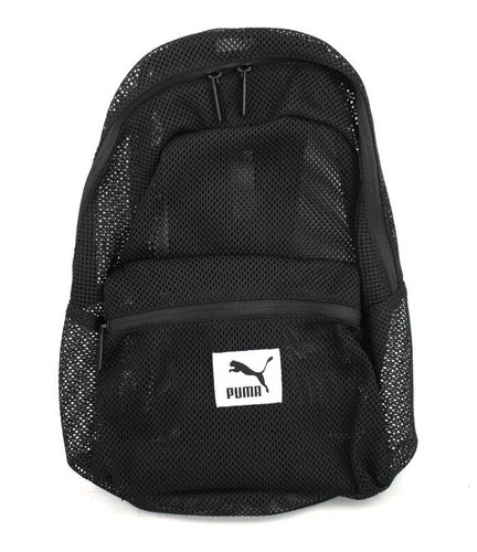 Puma backpack black unisex - puma,