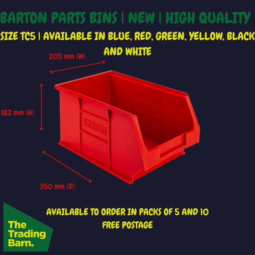Plastic parts lin - plastic, bins