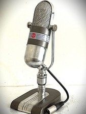 Fully functional replica RCA 77DX Style Ribbon Microphone w/stand - Limited!