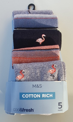 Mens socks pack cotton rich - socks,