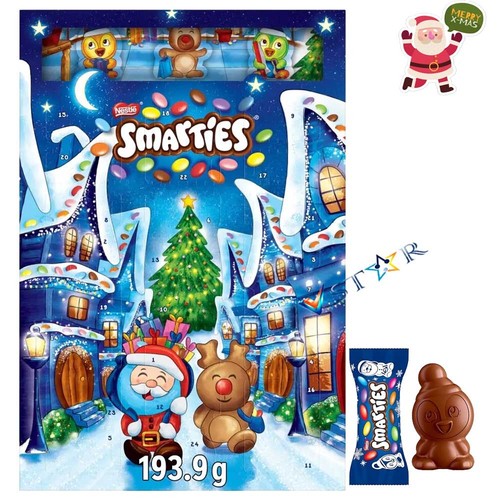 Smarties advent calendar milk - advent,