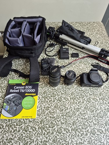 Canon eos 1300d black - 1300d,