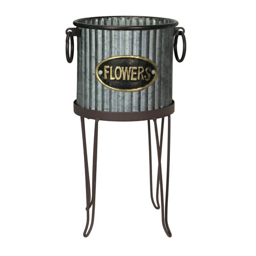 Galvanized gray metal - galvanized,