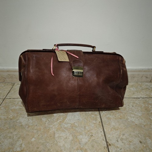 Vintage genuine brown - genuine,