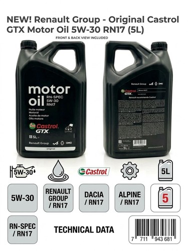 Genuine castrol gtx 30 - gtx, 5w-30