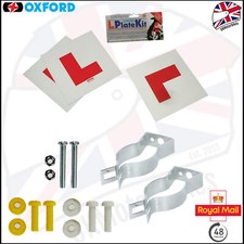 Oxford L-Plates Kit Motorcycle Learner Plates Motorbike Scooter Bike New