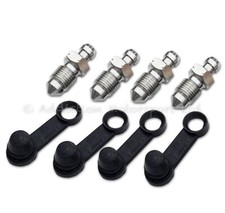 4x Stainless Steel Bleed