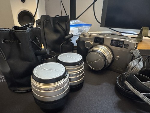 Contax with biogon - contax, g2