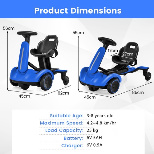 Kids electric drift - electric, go
