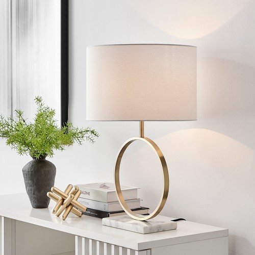 Saffron white and marble - white, table