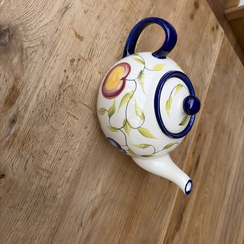 Floral teapot - floral,