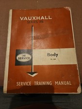 Vauxhall Victor FB Dealer Service Training Manual Workshop Original Body TS560